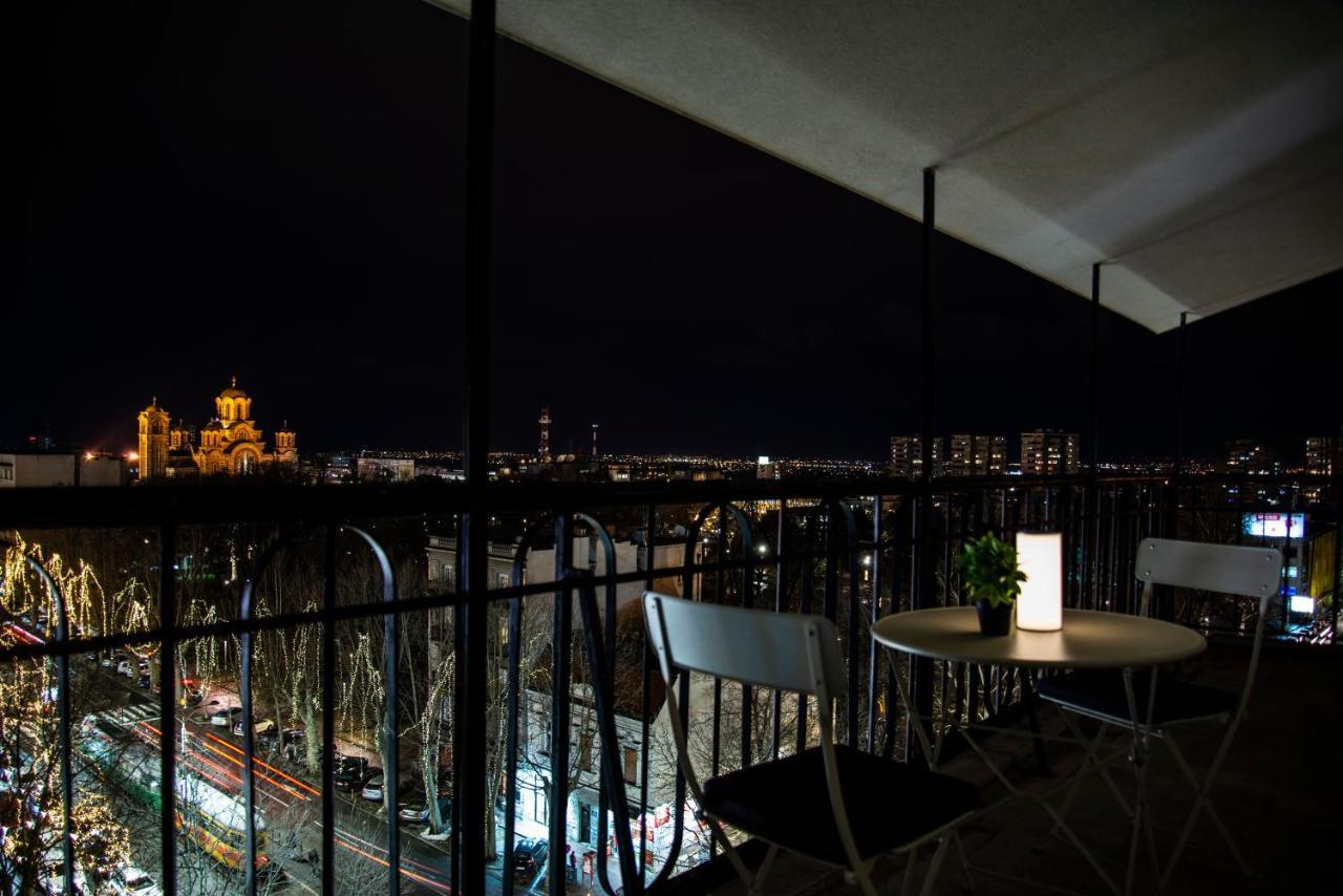 Rooftop Terrace Leilighet Beograd Eksteriør bilde